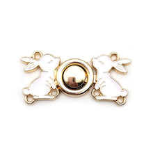 Load image into Gallery viewer, Detachable Button Adjustable Tightening Waist Clip Vintage Metal Cheongsam Fasten Buckle Skirt Pants DIY Clothing Accessories