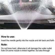Load image into Gallery viewer, 10Pcs Stainless Steel Nozzle Cleaning Needles Tool 0.34mm 0.38mm Drill Cleaner Kit For Car Niper Nozzle Water Outlet DIY Parts