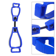 Load image into Gallery viewer, 1PC Multifunctional Protective Gloves Clip Industrial Outdoor Tools Storage Clamp Plastic A-Frame Mask Towel Anti-Drop Buckle