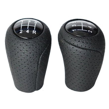 Load image into Gallery viewer, 5/6 Speed Car Auto Manual Gear Shift Knob Head Lever Leather Shift Knob Stick Handle Shifter For MAZDA 3 BK BL 5 CR CW 6 II GH CX-7 ER MX-5 NC III 23 MT