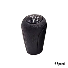 Load image into Gallery viewer, 5/6 Speed Car Auto Manual Gear Shift Knob Head Lever Leather Shift Knob Stick Handle Shifter For MAZDA 3 BK BL 5 CR CW 6 II GH CX-7 ER MX-5 NC III 23 MT