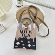 Load image into Gallery viewer, Cute Cartoon Mini Crossbody Bag One Shoulder Cross Straddle Bag Zero Wallet Handbag Student Reusable Shopping Bags