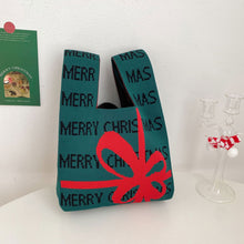 Load image into Gallery viewer, Handmade Fashion Knit Handbag Casual Mini Star Wrist-bag Female Tote Bag Women Student Reusable Shopping Bags