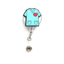 Load image into Gallery viewer, Cartoon Badge Reel Retractable ID Lanyard Name Tag Card Badge Holder Clip Doctor Nurse Office Supplies Credential Holder