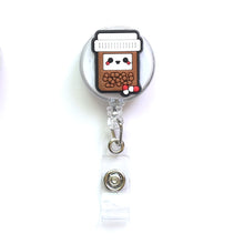 Load image into Gallery viewer, Cartoon Badge Reel Retractable ID Lanyard Name Tag Card Badge Holder Clip Doctor Nurse Office Supplies Credential Holder