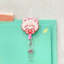 Load image into Gallery viewer, Cartoon Badge Reel Retractable ID Lanyard Name Tag Card Badge Holder Clip Doctor Nurse Student School Supplies Office