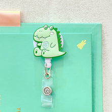 Load image into Gallery viewer, Cartoon Badge Reel Retractable ID Lanyard Name Tag Card Badge Holder Clip Doctor Nurse Student School Supplies Office