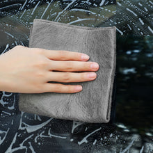 Load image into Gallery viewer, Thickened Magic Cleaning Cloth Lint Free Microfiber Glass Wiping Cloth Reusable Car Window Mirror Rag No Watermark Kitchen Towel