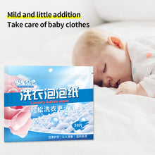 Load image into Gallery viewer, 30Pcs Laundry Tablets Cleaning Children's Clothing Underwaer Laundry Soap Concentrated Washing Powder Detergent for Washing Machines
