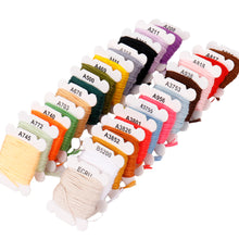 Load image into Gallery viewer, 24/40/80 Color Embroidery Thread DIY Cotton Multi-Color Embroidery Yarn For Sewing Embroidery Thread Set With Organizer Box Threads
