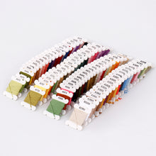 Load image into Gallery viewer, 24/40/80 Color Embroidery Thread DIY Cotton Multi-Color Embroidery Yarn For Sewing Embroidery Thread Set With Organizer Box Threads