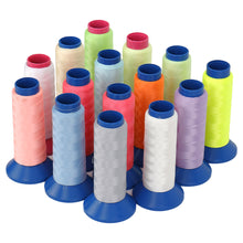 Load image into Gallery viewer, 1000 Yards Hallween Luminous Embroidery Thread Glow In The Dark Cross DIY Handmade Knitting Yarn Stitch Sewing Line Accessories Xmas Decoration