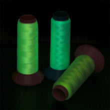 Load image into Gallery viewer, 1000 Yards Hallween Luminous Embroidery Thread Glow In The Dark Cross DIY Handmade Knitting Yarn Stitch Sewing Line Accessories Xmas Decoration