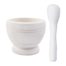 Load image into Gallery viewer, Household Manual Grinder Pressing Garlic Mashed Garlic Mashing Pot Mashing Medicine Pot Jujube Wood Pounding Garlic Stone Mortar