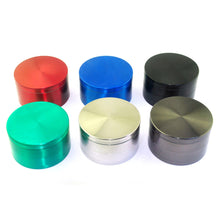 Load image into Gallery viewer, 4 Layers Zinc Alloy 40/50/63mm Herbal Crusher Tobacco Grinder Smoke Manual Kitchen Herb Metal Layer Grinders Spice Mill Accessories