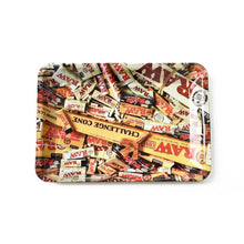 Load image into Gallery viewer, Classic Metal Rolling Tray Portable Rolling Plate for Smoking Rolling Tray Accessories 180*125mm