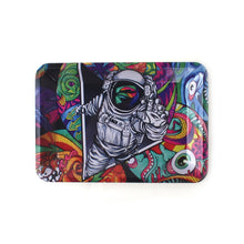Load image into Gallery viewer, Classic Metal Rolling Tray Portable Rolling Plate for Smoking Rolling Tray Accessories 180*125mm