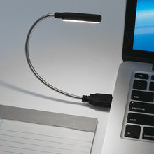 Load image into Gallery viewer, USB LED Reading Lamp Portable Flexible USB Eye Protection Mini Night Light Computer PC Laptops Table Desk Lamp