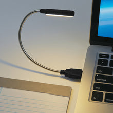 Load image into Gallery viewer, USB LED Reading Lamp Portable Flexible USB Eye Protection Mini Night Light Computer PC Laptops Table Desk Lamp