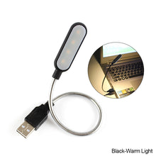 Load image into Gallery viewer, USB LED Reading Lamp Portable Flexible USB Eye Protection Mini Night Light Computer PC Laptops Table Desk Lamp