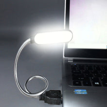 Load image into Gallery viewer, USB LED Reading Lamp Portable Flexible USB Eye Protection Mini Night Light Computer PC Laptops Table Desk Lamp