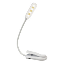 Load image into Gallery viewer, USB Charging Mini LED Eye Protection Book Night Light Adjustable Clip-On Study Desk Lamp Rechargeable for Travel Bedroom Reading