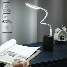Load image into Gallery viewer, Touch Switch USB LED Reading Lamp Portable Flexible Adjustable Brightness Eye Protection Mini Night Light Computer PC Laptops Table Desk Lamp