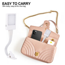 Load image into Gallery viewer, USB Charging Mini LED Eye Protection Book Night Light Adjustable Brightness Clip-On Study Desk Lamp Rechargeable for Travel Bedroom Reading