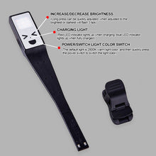 Load image into Gallery viewer, Mini LED Book Night 3 Light Color Adjustable Brightness Clip-On Study Reading Lamp Rechargeable Travel Bedroom Reading Lamp