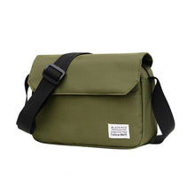 Load image into Gallery viewer, Simple Solid Color Canvas Shoulder Bag Crossbody Bag Large Capacity Casual Fashionable Backpack for Men Women