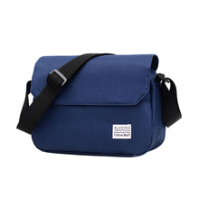 Load image into Gallery viewer, Simple Solid Color Canvas Shoulder Bag Crossbody Bag Large Capacity Casual Fashionable Backpack for Men Women
