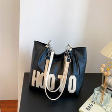 Load image into Gallery viewer, Fashionable Large Capacity PU Shoulder Bag Versatile Comfortable Handbag Commuter Bag Tote Bag for Women
