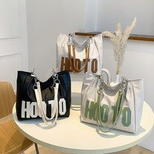 Load image into Gallery viewer, Fashionable Large Capacity PU Shoulder Bag Versatile Comfortable Handbag Commuter Bag Tote Bag for Women