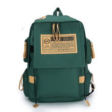Load image into Gallery viewer, Canvas Backpack Fashionable Durable Large Capacity Travel Backpack Comfortable Adjustable Shoulder Strap Couple Backpack