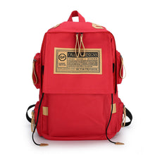 Load image into Gallery viewer, Canvas Backpack Fashionable Durable Large Capacity Travel Backpack Comfortable Adjustable Shoulder Strap Couple Backpack