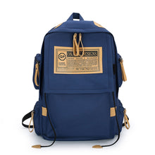 Load image into Gallery viewer, Canvas Backpack Fashionable Durable Large Capacity Travel Backpack Comfortable Adjustable Shoulder Strap Couple Backpack