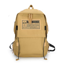 Load image into Gallery viewer, Canvas Backpack Fashionable Durable Large Capacity Travel Backpack Comfortable Adjustable Shoulder Strap Couple Backpack