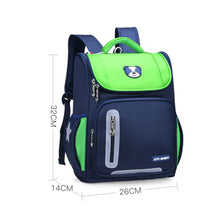 Load image into Gallery viewer, Children Waterproof Large Capacity Backpack Breathable Spine Protecting Lightweight Backpack Schoolbag