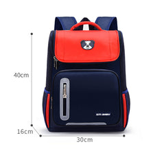 Load image into Gallery viewer, Children Waterproof Large Capacity Backpack Breathable Spine Protecting Lightweight Backpack Schoolbag