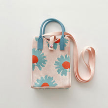 Load image into Gallery viewer, Cute Cartoon Pattern Mini Knitted Mobile Phone Bag Shoulder Bag Skin-friendly Versatile Knitted Woven Crossbody Bag