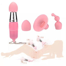 Load image into Gallery viewer, Sex Toy Tongue Vibrators three-piece gourd mini AV rod vibration Massage Oral Licking Clitoris Stimulator Sex Toys For Woman