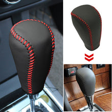 Load image into Gallery viewer, Car Leather Gear Shifter Knob Cover Transmission Shift Boot Lever Case for Toyota Camry RAV4