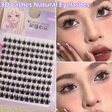 Load image into Gallery viewer, False Eyelashes At The Top of The Tower Are Naturally Thick Women Reusable 3D Lashes Natural Eyelashes Makeup Artificial Fibre Fake Eyelash