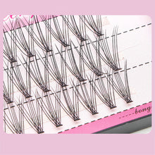 Load image into Gallery viewer, 3D Eyelashes Segmental Grafting of False Eyelashes 10D 0.1mm Women Makeup Artificial Fibre Fake Eyelash Extension