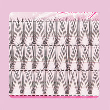 Load image into Gallery viewer, 3D Eyelashes Segmental Grafting of False Eyelashes 10D 0.1mm Women Makeup Artificial Fibre Fake Eyelash Extension