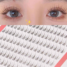 Load image into Gallery viewer, Natural Simulation Single Cluster False Eyelashes Thick Curling High-capacity Tower Tip Wheat Artificial Ear Grafting Eyelashes