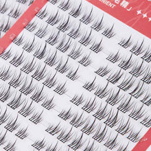 Load image into Gallery viewer, Natural Simulation Single Cluster False Eyelashes Thick Curling High-capacity Tower Tip Wheat Artificial Ear Grafting Eyelashes