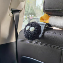 Load image into Gallery viewer, Cartoon Car Cute Black Elf Seat Headrest Hooks Air Vent Clip Storage Hanger Back Seat Organizer Holder Auto Interior Accessories Hook