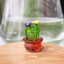 Load image into Gallery viewer, Car Accessories Transparent Crystal Cactus Auto Center Console Ornaments Desktop Dolls Small Gifts Cake Auto Decorations Toys