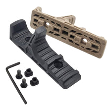 Load image into Gallery viewer, Triple Tap Outdoor Equipment Tactical Large Size Mlok Handstop Kit For Handguard Rail Nylon Handstop Kit Grip M4 AR15